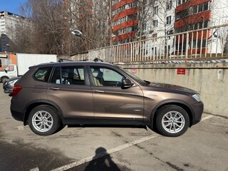 2013 BMW X3 20i xDrive II (F25), коричневый, 1245000 рублей, вид 5