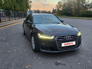 2015 Audi A6 IV (C7) Рестайлинг, серый, 1670000 рублей, вид 1