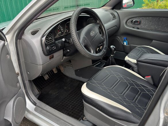 2008 Kia Spectra I Рестайлинг 2, серебристый - вид 5