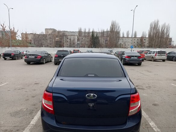 2012 Lada (ВАЗ) Granta I, серый, 200000 рублей - вид 5