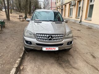 2005 Mercedes-Benz M-Класс 350 II (W164), серебристый, 850000 рублей, вид 1