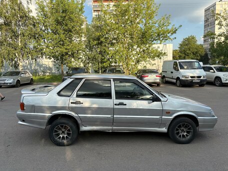 2007 Lada (ВАЗ) 2115, серебристый, 110000 рублей, вид 4