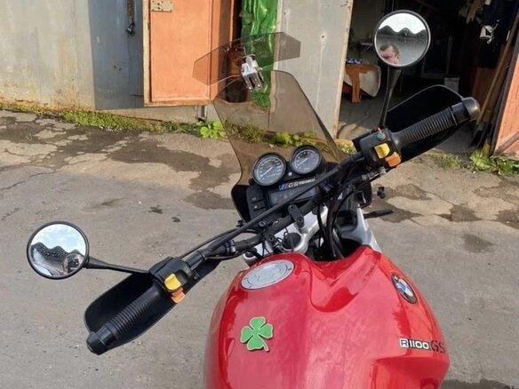 1994 BMW R 1100 GS, красный, 370000 рублей - вид 5