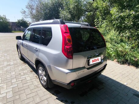 2008 Nissan X-Trail II, серебристый, вид 4