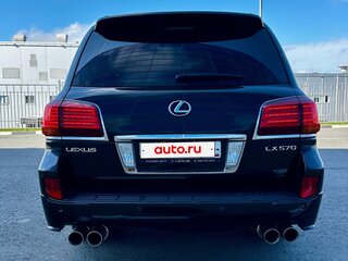 2010 Lexus LX 570 III, чёрный, 4100000 рублей, вид 3