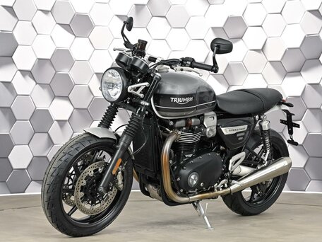 2019 Triumph Speed Twin, серый, 977000 рублей, вид 2