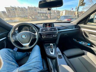 2016 BMW 3 серии Gran Turismo 320i xDrive VI (F3x) Рестайлинг, синий, 2715000 рублей, вид 3