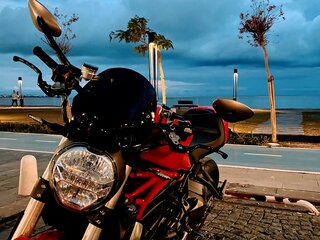 2017 Ducati Monster 1200, красный, 990000 рублей, вид 2