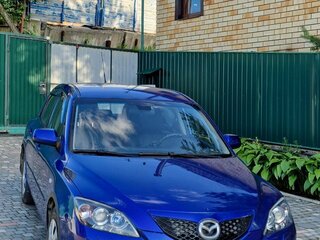 2007 Mazda 3 I (BK) Рестайлинг, синий, 650000 рублей, вид 5