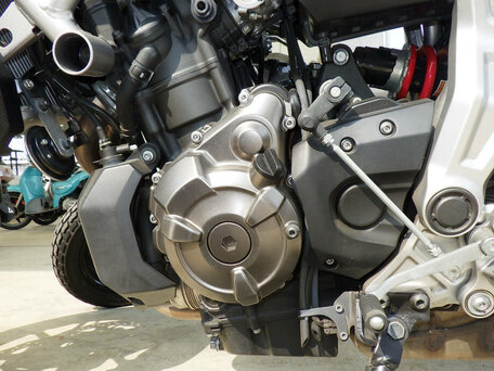 2014 Yamaha MT-07 (FZ-07), белый, 729000 рублей, вид 3