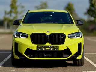2022 BMW X4 M Competition I (F98) Рестайлинг, жёлтый, 8400000 рублей, вид 2