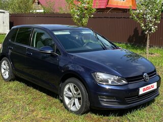 2013 Volkswagen Golf VII, синий, 1050000 рублей, вид 3