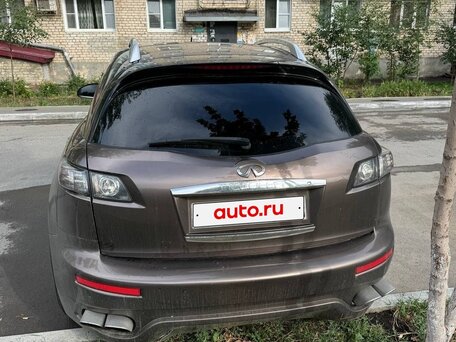 2007 Infiniti FX45 I (S50) Рестайлинг, коричневый, 1290000 рублей, вид 4