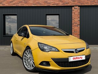 2013 Opel Astra GTC J Рестайлинг, жёлтый, 840000 рублей, вид 1