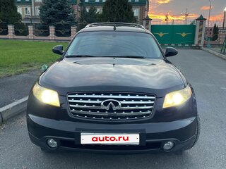 2004 Infiniti FX35 I (S50), чёрный, 400000 рублей, вид 1