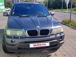 2002 BMW X5 3.0i I (E53), серый, 1050000 рублей, вид 1