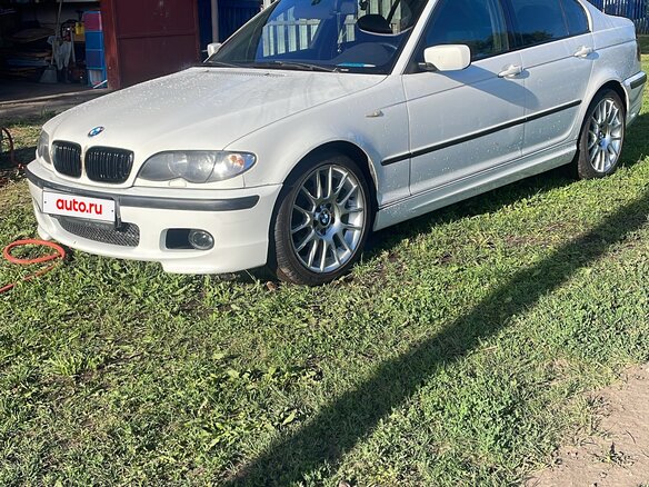 2002 BMW 3 серии 320i IV (E46) Рестайлинг, белый, 750000 рублей - вид 10
