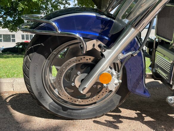 2004 Suzuki Boulevard C90, синий, 735000 рублей - вид 10