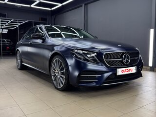 2019 Mercedes-Benz E-Класс 350 d V (W213, S213, C238), синий, 5500000 рублей, вид 4