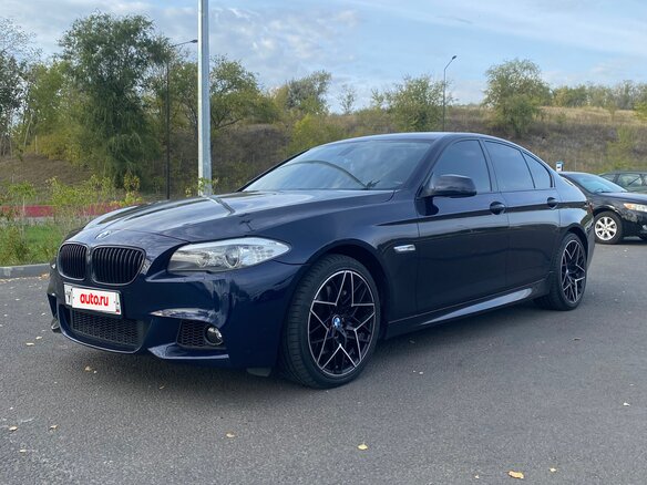 2012 BMW 5 серии 530d xDrive VI (F10/F11/F07), синий, 2000000 рублей - вид 1