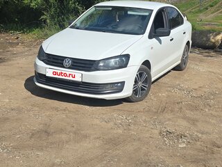 2017 Volkswagen Polo V Рестайлинг, белый, 780000 рублей, вид 2