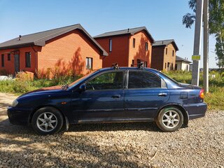 2007 Kia Spectra I Рестайлинг 2, синий, 307000 рублей, вид 4