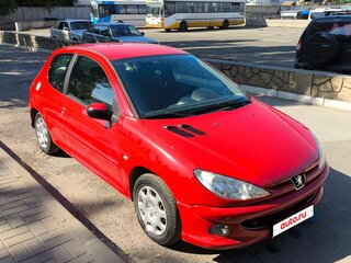 2009 Peugeot 206, красный, 300000 рублей, вид 3