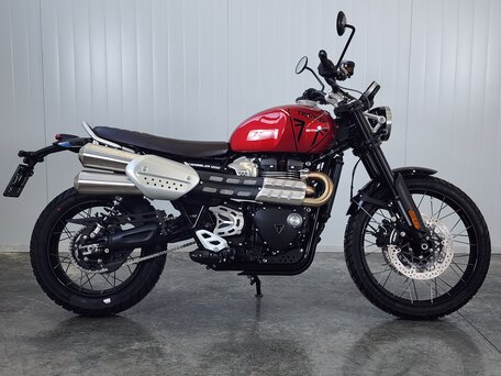 2024 Triumph Scrambler, красный, 1389000 рублей, вид 1