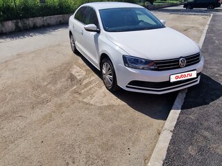 2015 Volkswagen Jetta VI Рестайлинг, белый, 1150000 рублей, вид 2