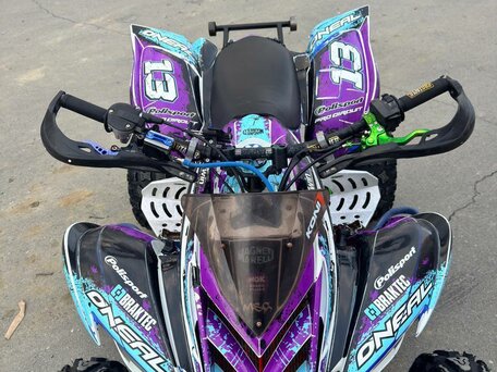 2008 Yamaha Raptor YFM700, синий, 550000 рублей, вид 2