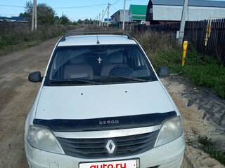 2010 Renault Logan I Рестайлинг, белый, 250000 рублей, вид 5