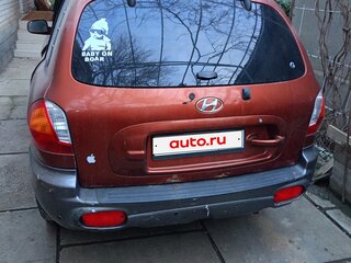 2001 Hyundai Santa Fe I, коричневый, 380000 рублей, вид 2