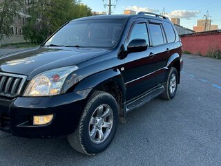 2008 Toyota Land Cruiser Prado 5-speed 120 Series Рестайлинг, чёрный, 1900000 рублей, вид 1
