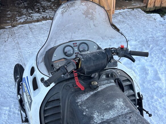 1998 Polaris Widetrak LX, белый, 430000 рублей - вид 4