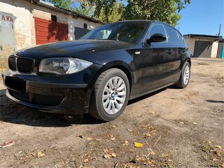 2008 BMW 1 серии 116i I (E81/E82/E87/E88) Рестайлинг, чёрный, 720000 рублей, вид 1