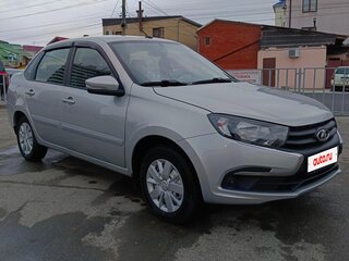 2018 Lada (ВАЗ) Granta I Рестайлинг, серебристый, 715000 рублей, вид 3