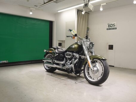 2022 Harley-Davidson Fat Boy, зелёный, 1843000 рублей, вид 2