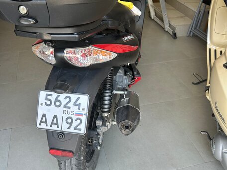 2012 Aprilia SportCity 300, чёрный, 475000 рублей, вид 3