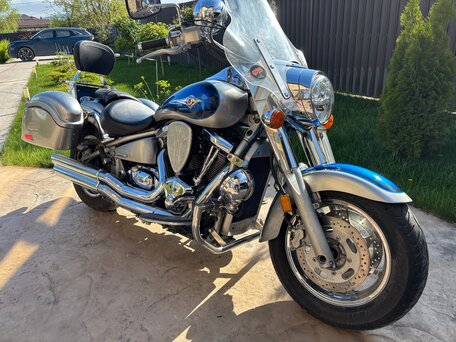 2006 Kawasaki VN2000 Vulcan, серебристый, 690000 рублей, вид 2