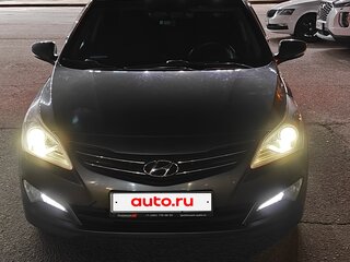 2015 Hyundai Solaris I Рестайлинг, серый, 850000 рублей, вид 2