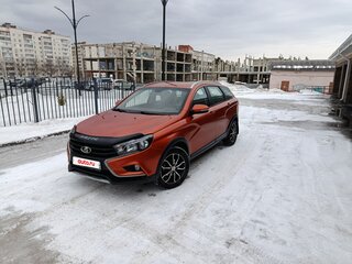 2019 Lada (ВАЗ) Vesta SW Cross I, оранжевый, 1100000 рублей, вид 1
