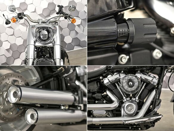 2018 Harley-Davidson Fat Boy, чёрный, 1779000 рублей - вид 9