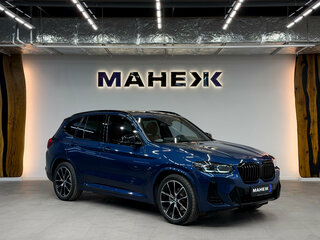 2021 BMW X3 20d xDrive III (G01) Рестайлинг, синий, 5200000 рублей, вид 1