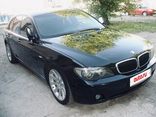 2005 BMW 7 серии 750i IV (E65/E66) Рестайлинг, чёрный, 850000 рублей, вид 4
