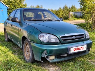 2008 Chevrolet Lanos I, зелёный, 60000 рублей, вид 1