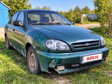 2008 Chevrolet Lanos I, зелёный, 60000 рублей, вид 1