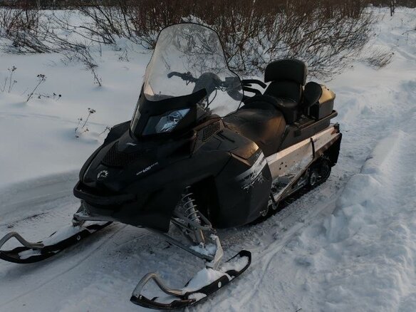 2010 BRP Lynx Adventure, чёрный - вид 6