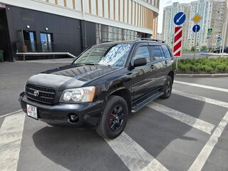 2003 Toyota Highlander I (XU20) Рестайлинг, чёрный, 877000 рублей, вид 1