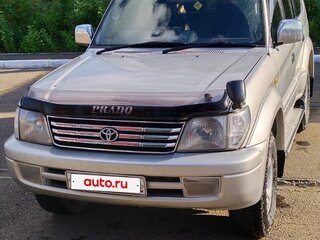 2002 Toyota Land Cruiser Prado 90 Series Рестайлинг, серебристый, 1500000 рублей, вид 1