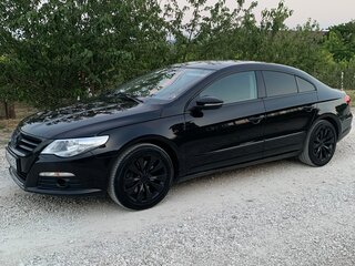 2010 Volkswagen Passat CC I, чёрный, 950000 рублей, вид 3